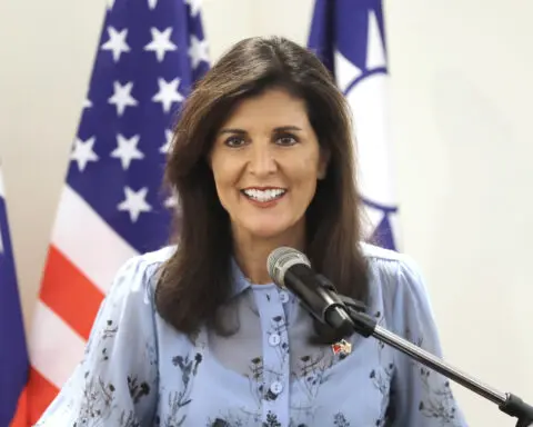 Nikki Haley in Taiwan says an isolationist policy is not healthy while expressing support for Trump