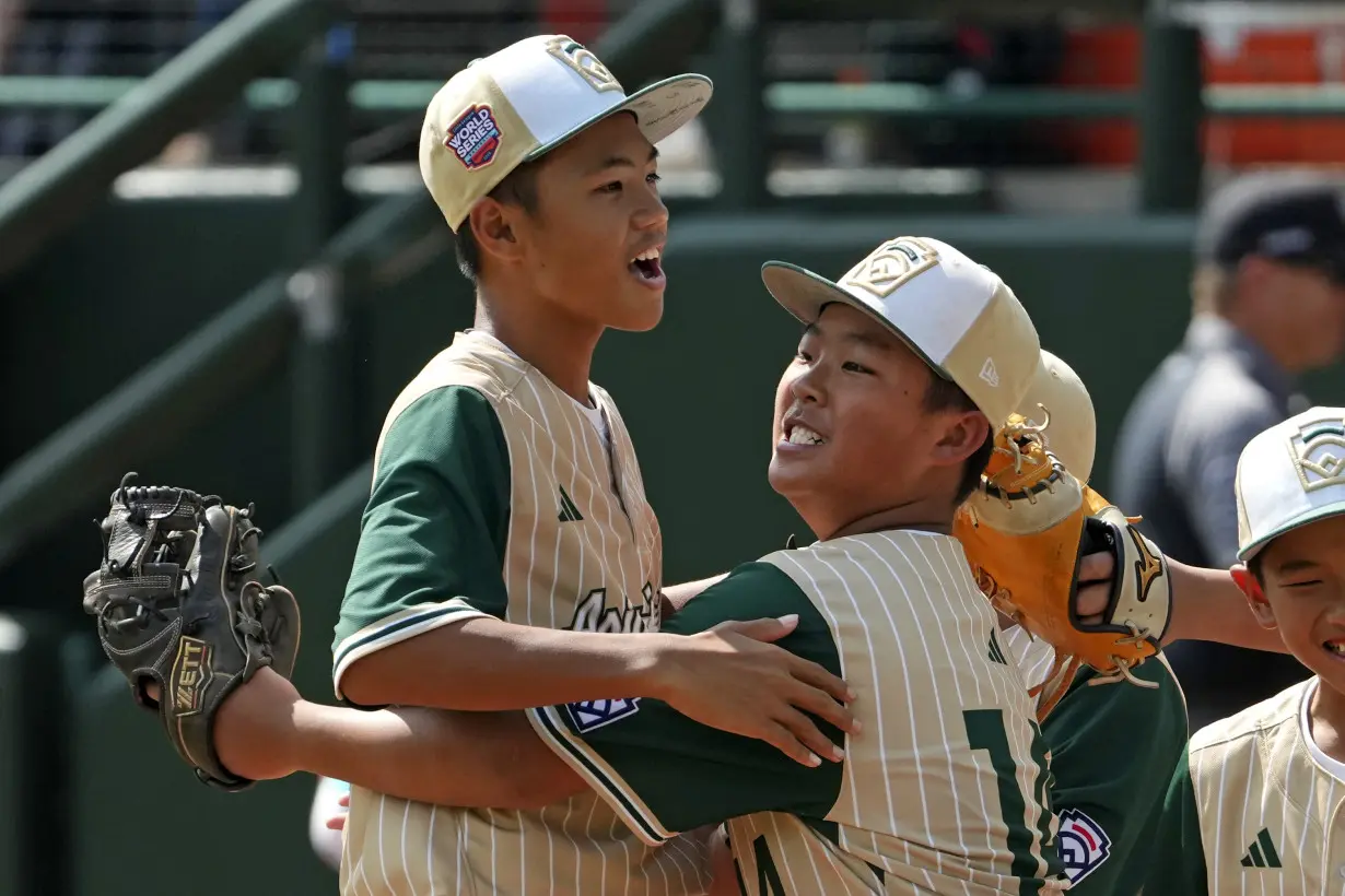 LLWS Taiwan Venezuela Baseball