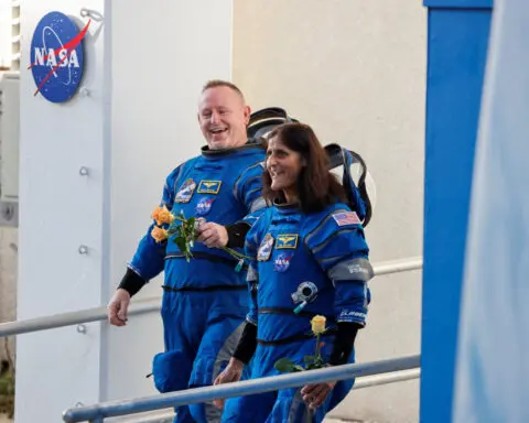 Who are the first astronauts to fly aboard Boeing's Starliner?