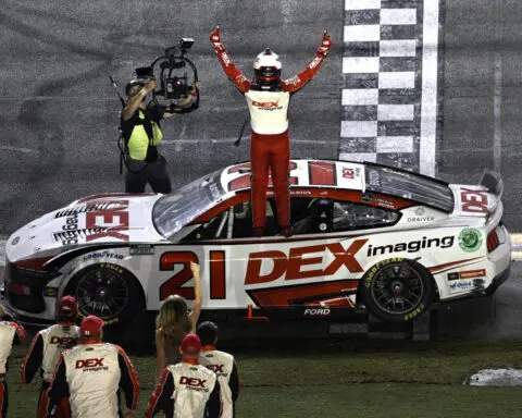 Harrison Burton wins a wild NASCAR Cup race at Daytona for a playoff berth no one saw coming