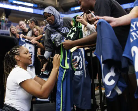 Napheesa Collier scores 31 points, Lynx clinch playoff berth with win vs Fever and honor Maya Moore