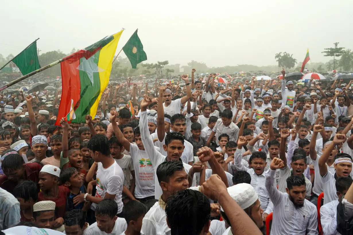 Rohingya refugees mark seventh anniversary of fleeing from Myanmar, in Cox's Bazar