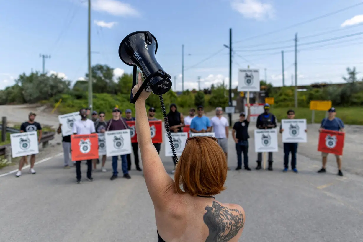 FILE PHOTO: CN and CPKC rail strike