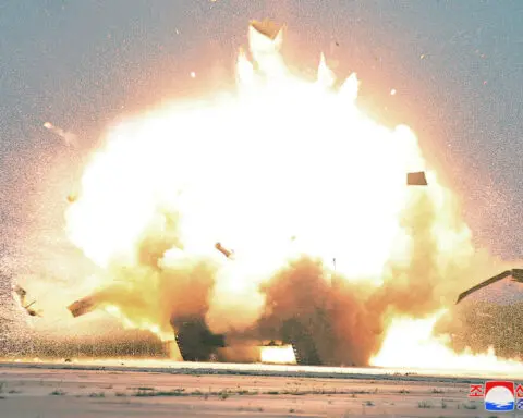 North Korea's Kim Jong Un oversees tests of 'suicide drones'