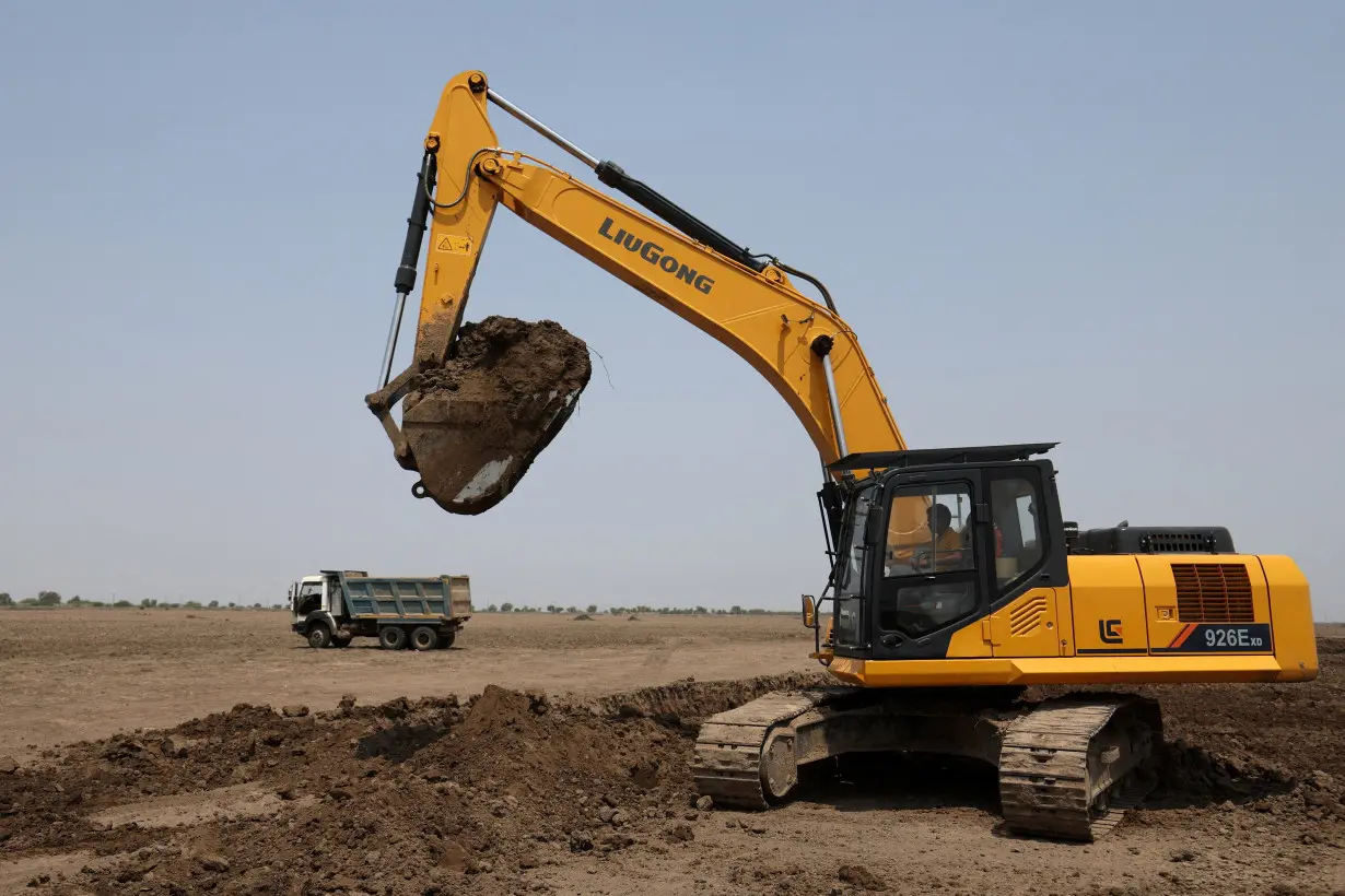 FILE PHOTO: A view of the construction site for the Dholera International Airport near the Dholera Special Investment Region (DSIR),