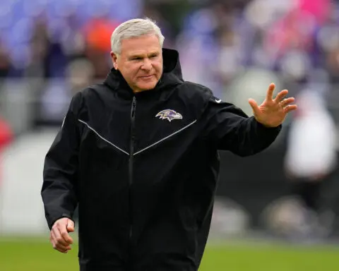 Baltimore Ravens offensive line coach Joe D’Alessandris dies at age 70