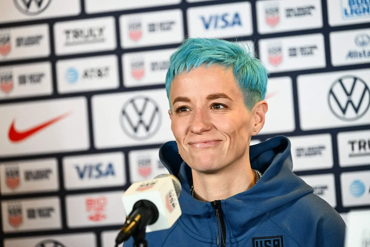 American soccer icon Megan Rapinoe has jersey retired by former NWSL club Seattle Reign