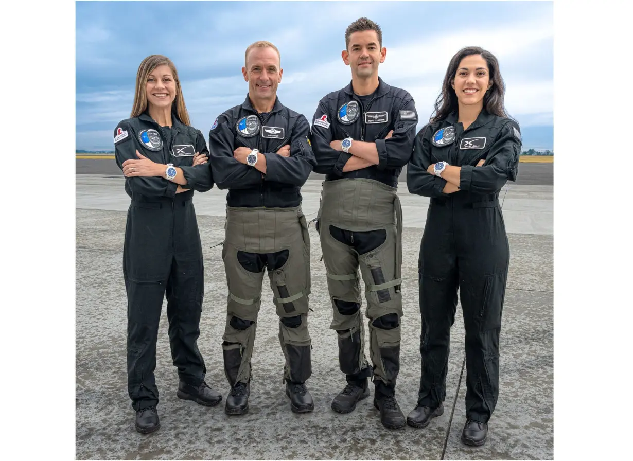 Meet the 4-person crew spearheading SpaceX’s daring Polaris Dawn mission