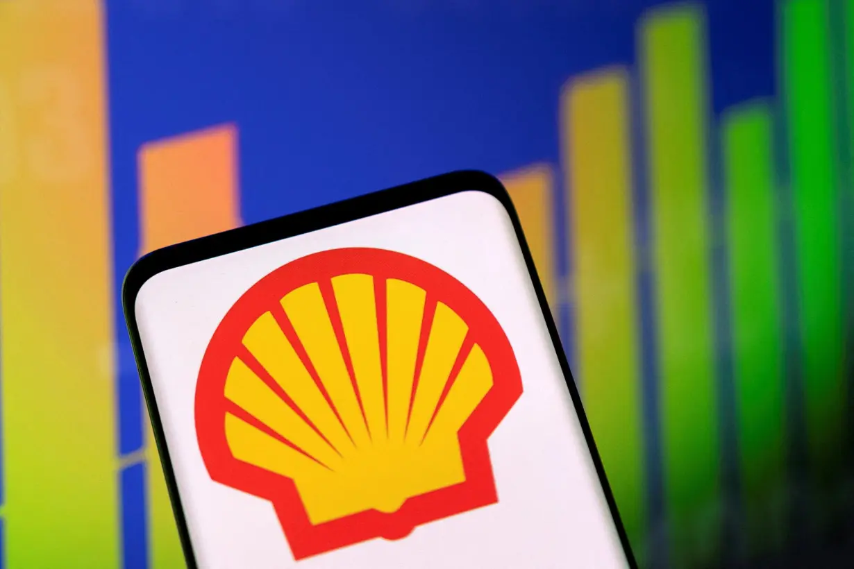 FILE PHOTO: Illustration shows Shell logo