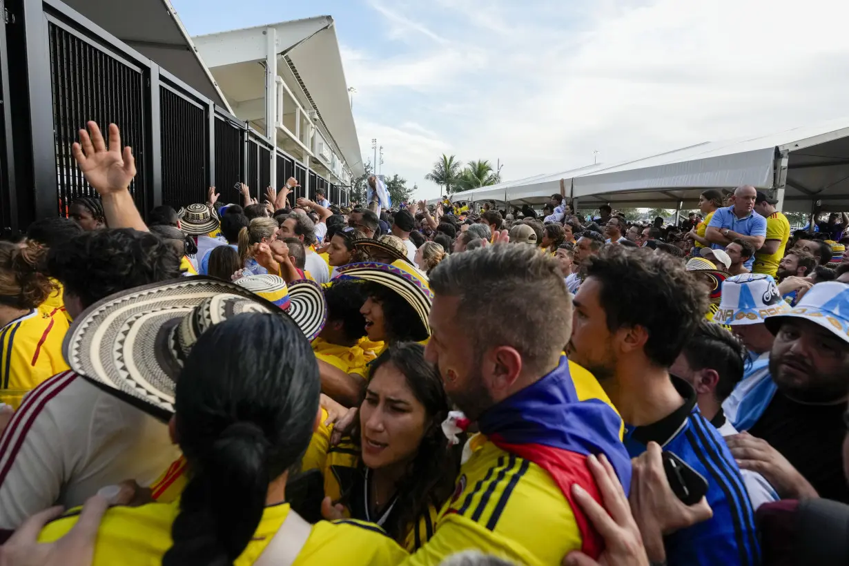 Copa America Soccer Chaos