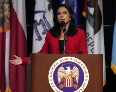 Tulsi Gabbard, who ran for 2020 Democratic nomination, endorses Trump against former foe Harris
