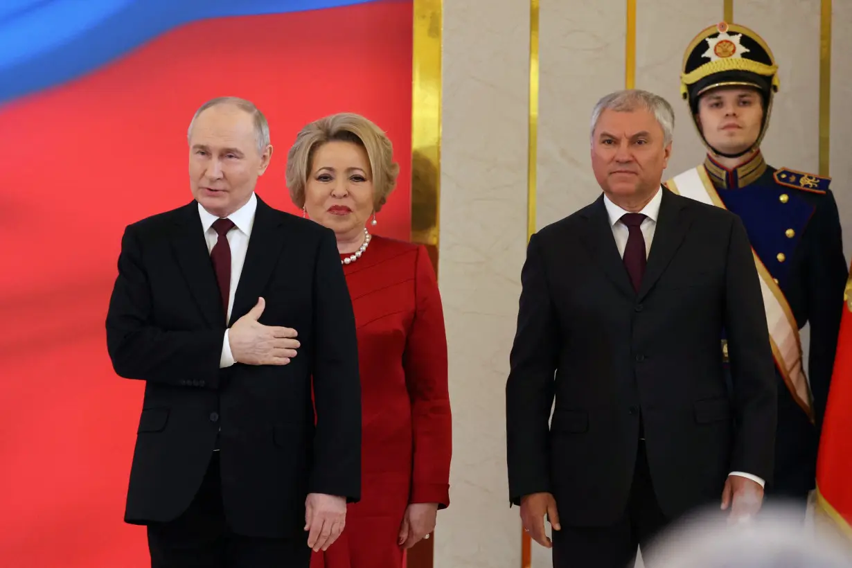 Inauguration of Russian President Vladimir Putin in Moscow