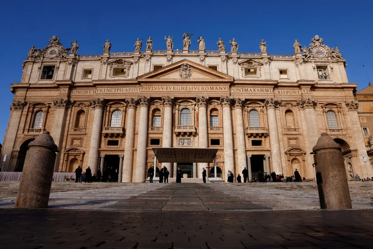 Pope Francis holds a weekly audience at the Vatican