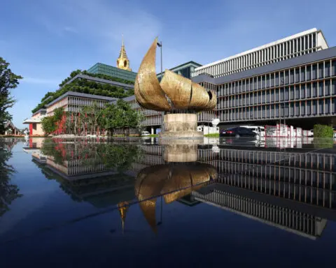 Party of Thailand's new PM drops military-backed party from coalition government
