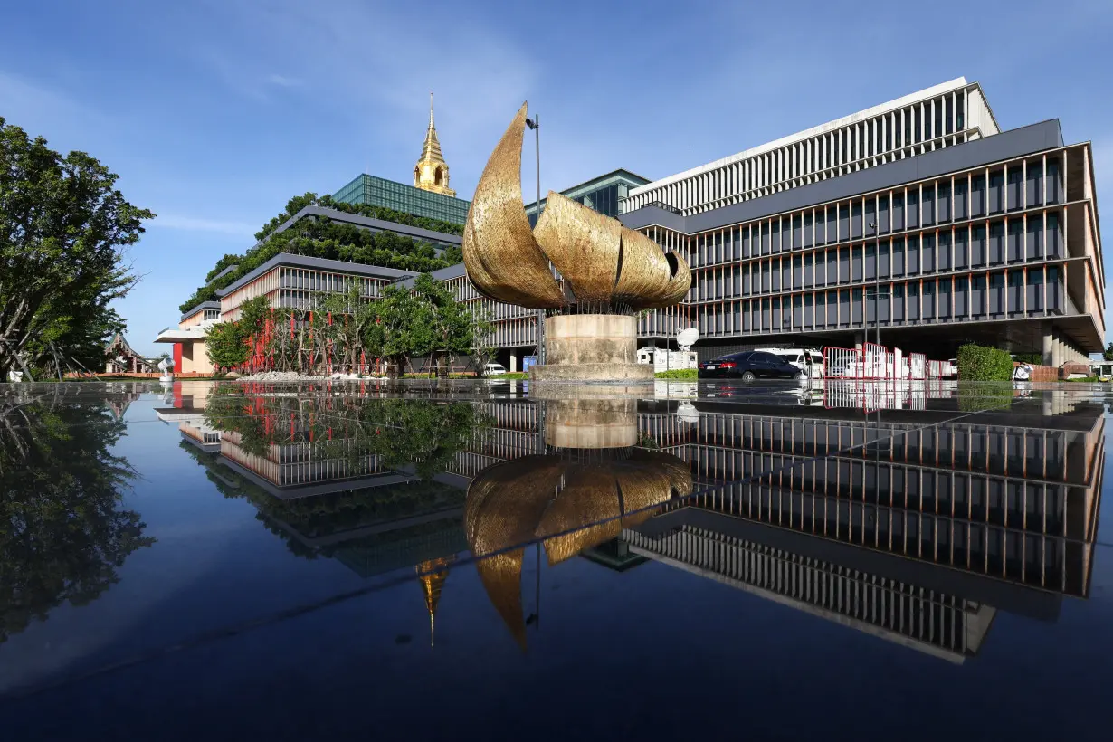 A generic view of Thailand's parliament before voting for a new prime minister begins at the parliament, in Bangkok