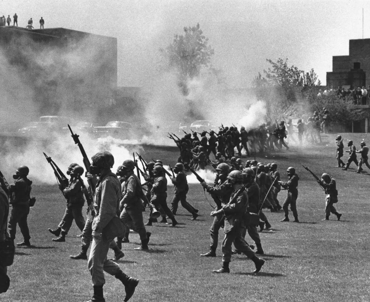 In a new era of campus upheaval, the 1970 Kent State shootings show the danger of deploying troops to crush legal protests