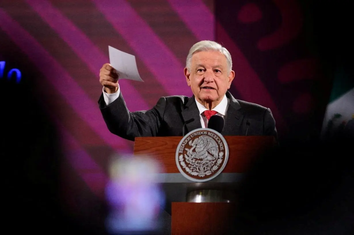 FILE PHOTO: Mexican president says U.S. ambassador comments on judicial reform disrespectful, in Mexico City