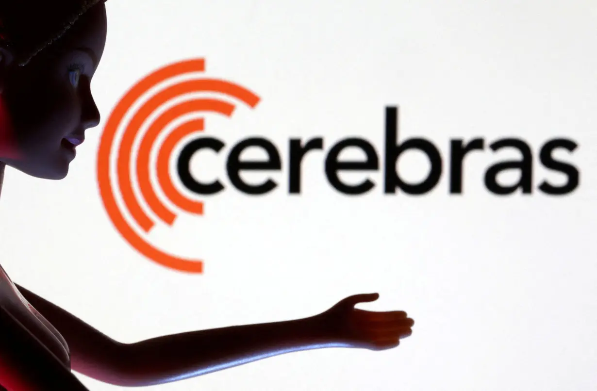 FILE PHOTO: Illustration shows Cerebras Systems logo