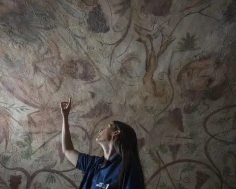 Ancient tombs with vibrant wall paintings open to public in southern Israel