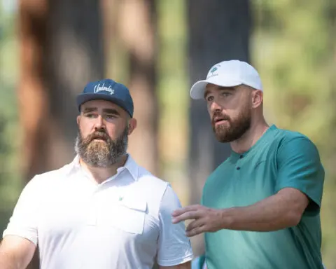 Kelce brothers hit ‘New Heights’ with $100 million podcast deal