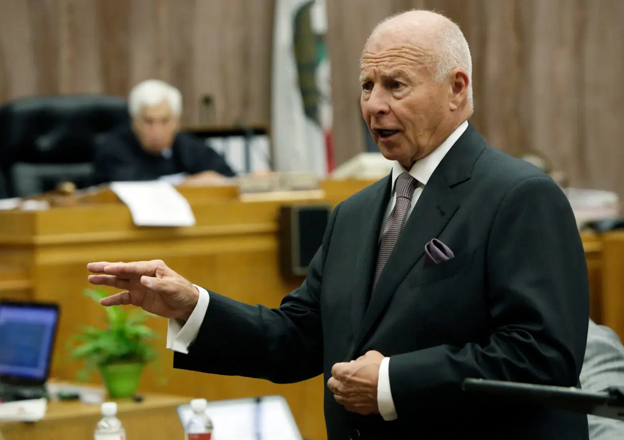 FILE PHOTO: Attorney Thomas Girardi at a Los Angeles Court, June 26, 2014