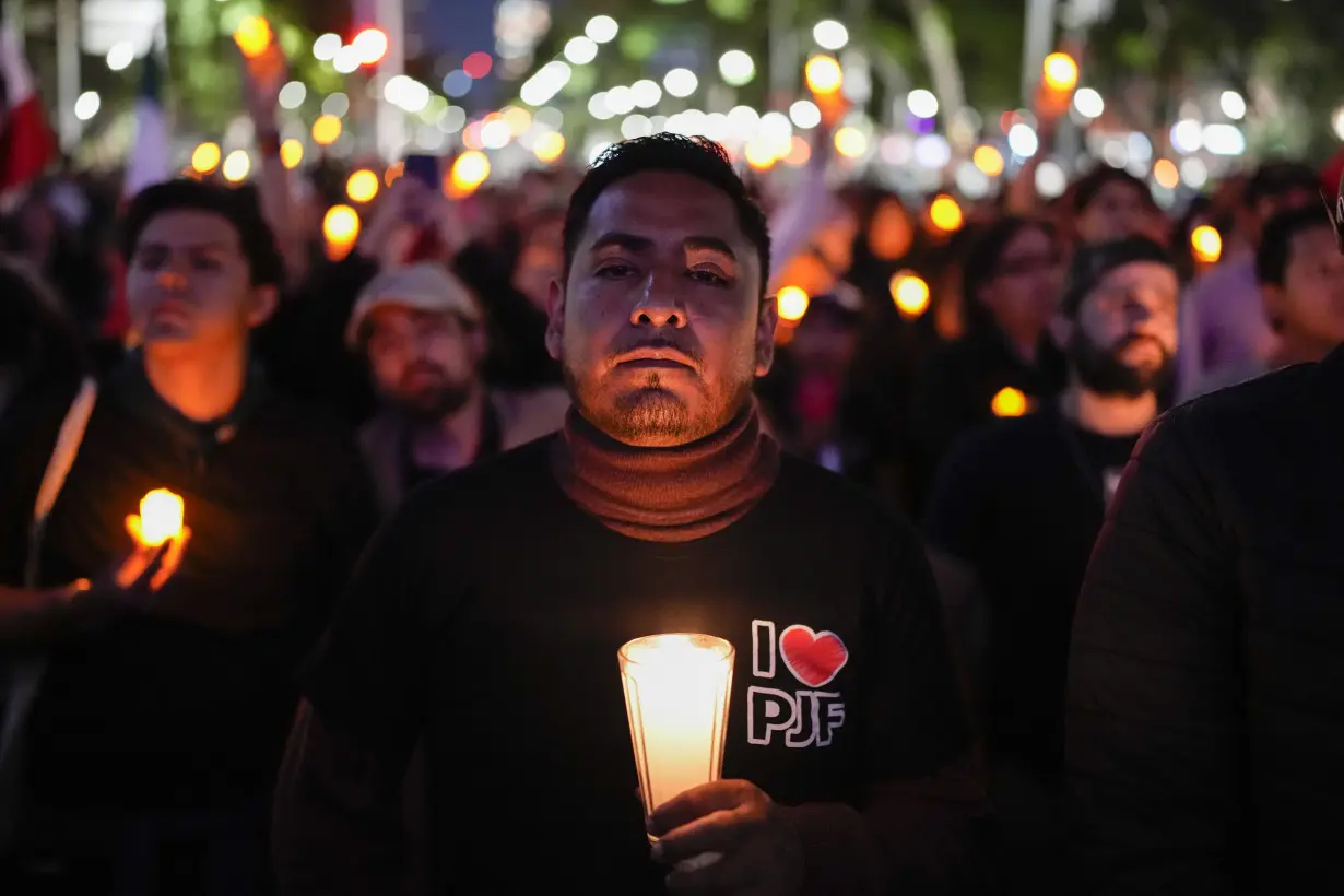 APTOPIX Mexico Court Strike