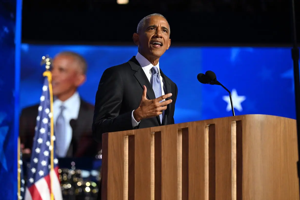 Obama hails Harris, slams GOP election tactics in first post-DNC remarks