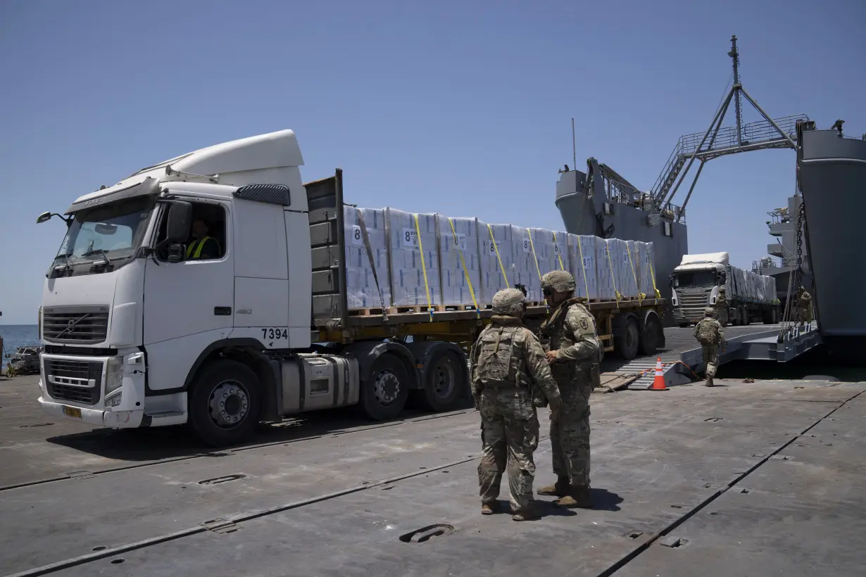 United States Gaza Aid Pier