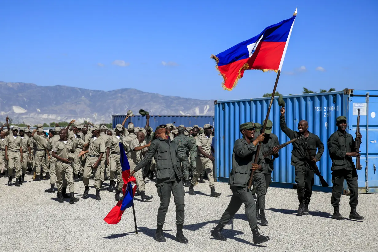 Haiti Military Recruits