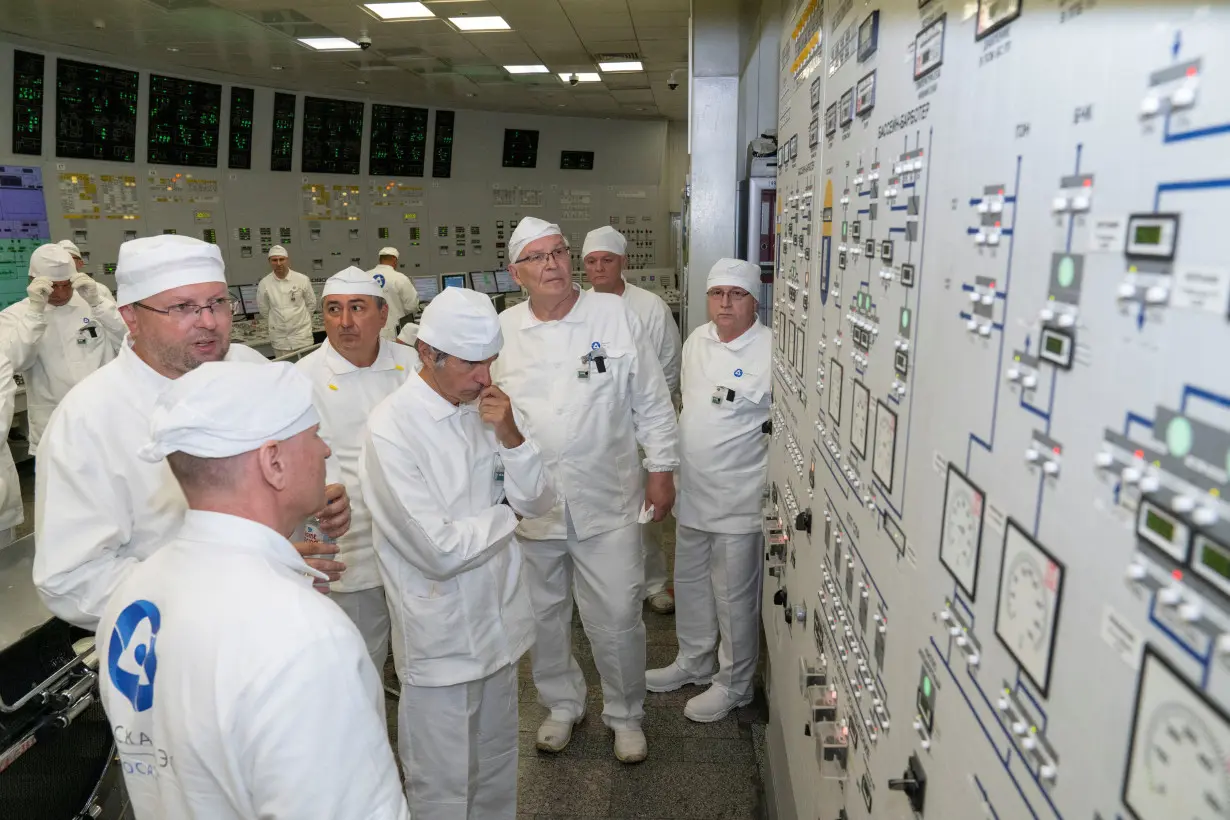 IAEA chief Grossi visits Kursk Nuclear Power Plant