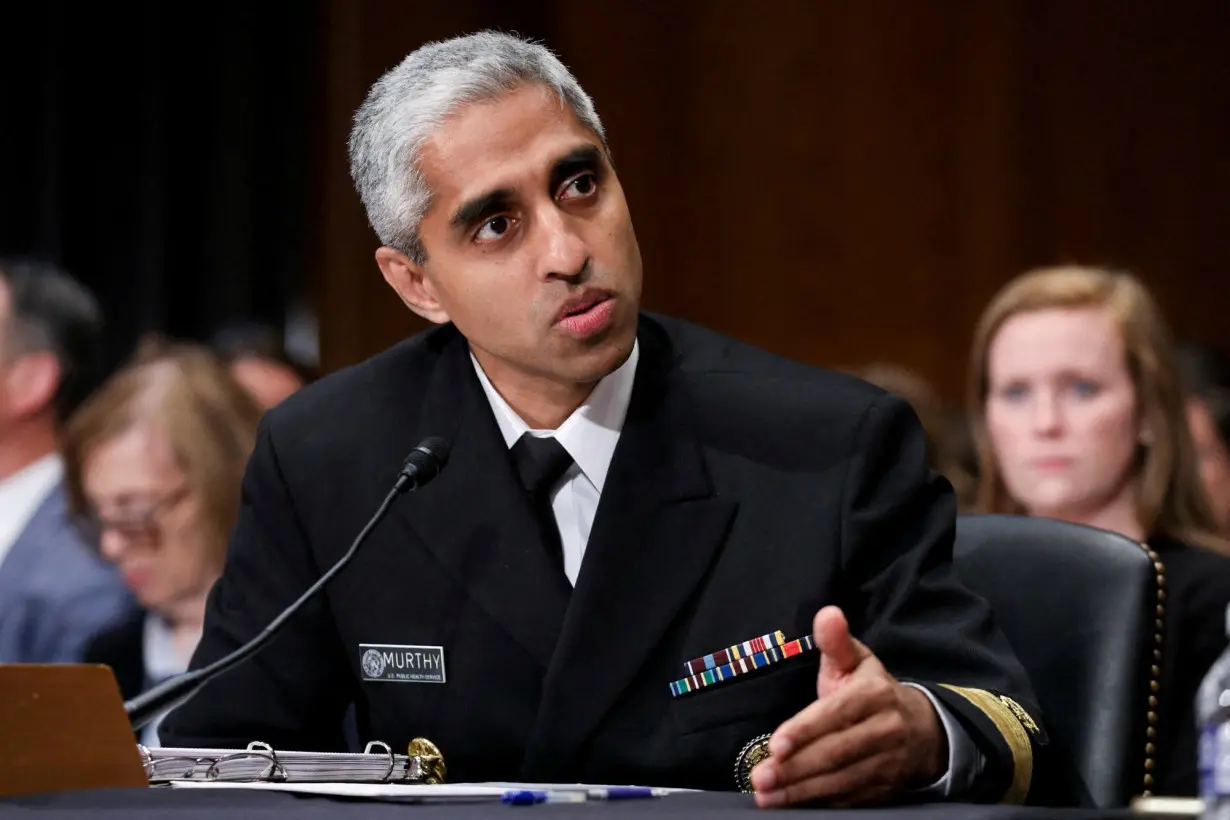 FILE PHOTO: Senate hearing on youth mental health crisis, in Washington