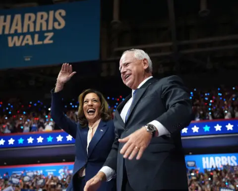 Harris and Walz target battleground Georgia in post-Democratic National Convention swing