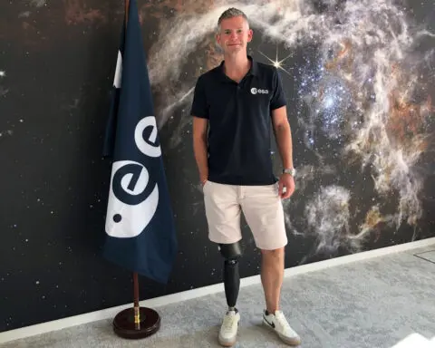 This Paralympian could be the first disabled person to go to space