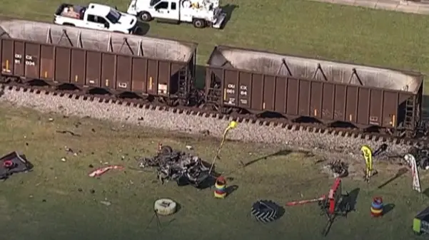 Train and truck collision leaves one dead