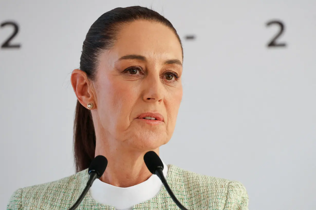 FILE PHOTO: Mexican incoming president Claudia Sheinbaum unveils PEMEX officials, in Mexico City