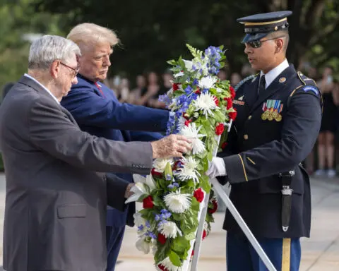 Trump campaign was warned not to take photos at Arlington before altercation, defense official says