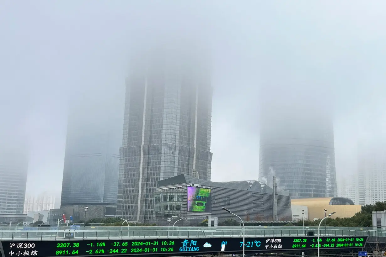 Fog in Shanghai