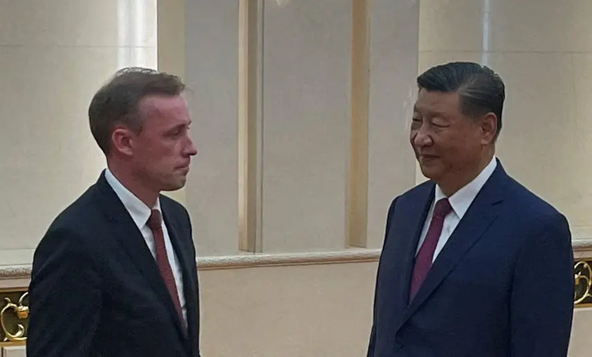 U.S. National Security Adviser Jake Sullivan visits China