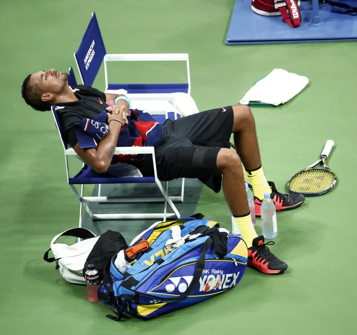 Tennis US Open Taking Naps