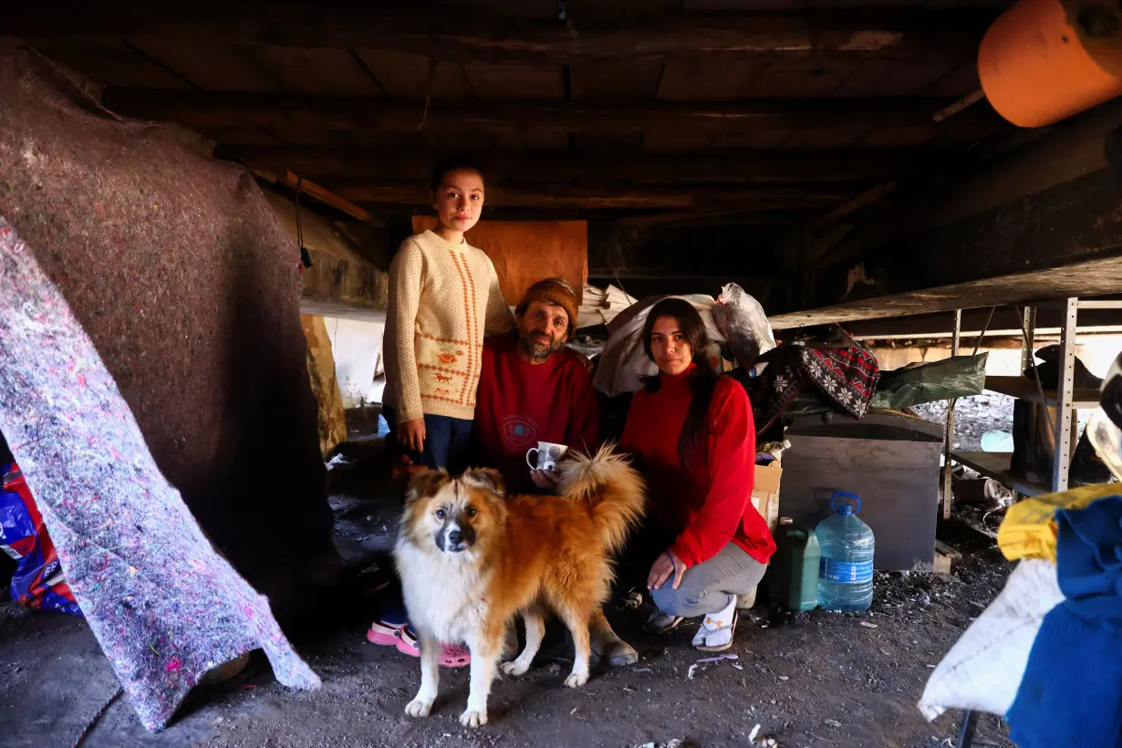 Brazilian family homeless since floods lives under highway bridge in the state of Rio Grande do Sul