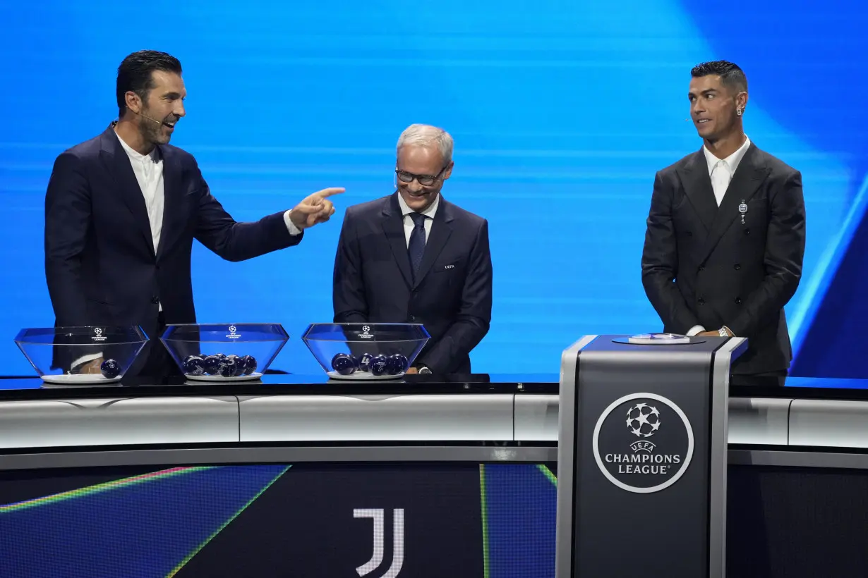 Monaco Soccer Champions League Draw