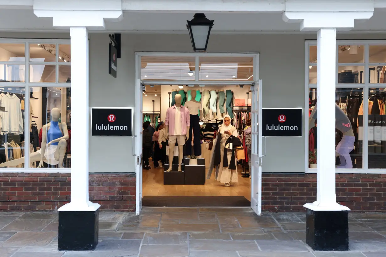 FILE PHOTO: The Lululemon designer outlet store at Bicester Village