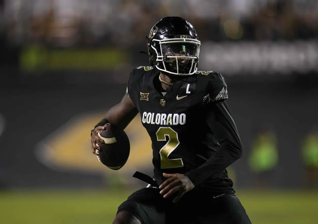 Shedeur Sanders, Travis Hunter help Colorado hold off NDSU 31-26 to start Year 2 under Deion Sanders