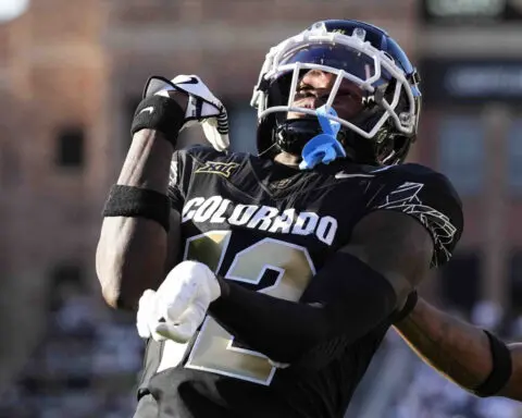 Shedeur Sanders, Travis Hunter help Colorado hold off NDSU 31-26 to start Year 2 under Deion Sanders