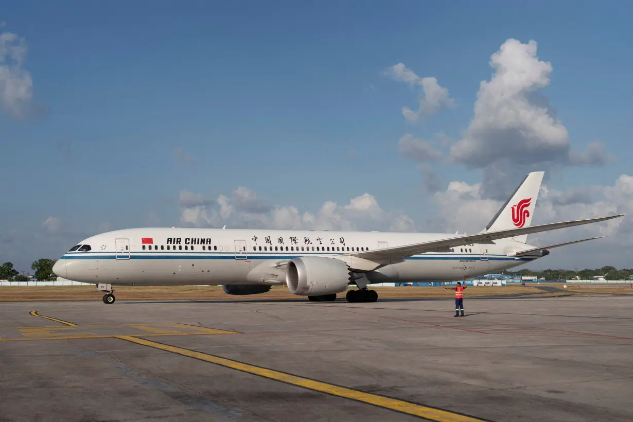 FILE PHOTO: Air China resumes flights to Cuba