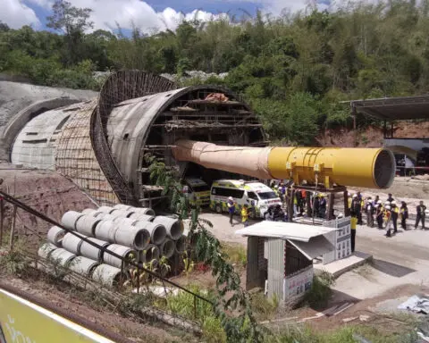 Searchers recover 3 bodies from Thai rail tunnel that collapsed during construction