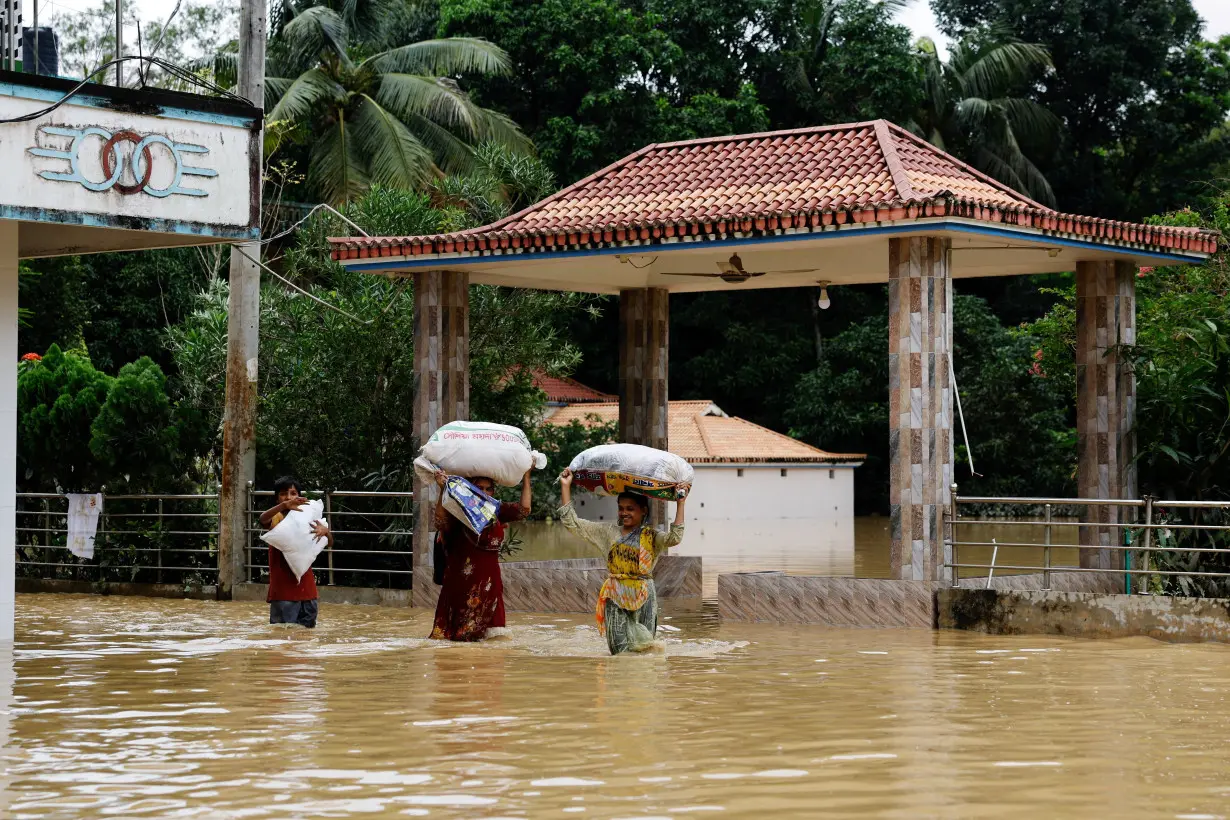 FILE PHOTO: Flooding in Feni