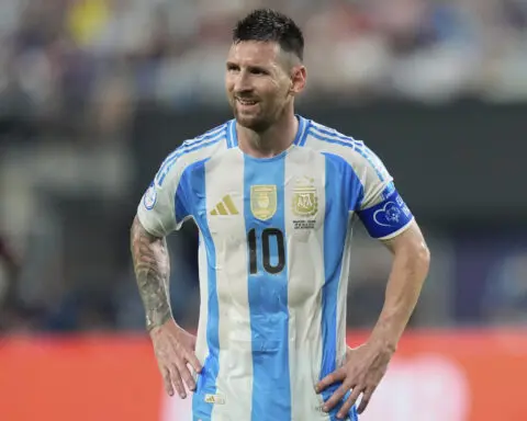 Messi to remain sidelined for Inter Miami, won't play Saturday at Chicago