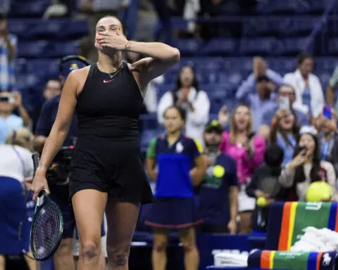 Sabalenka wins latest-starting match in US Open history that finally begins after midnight