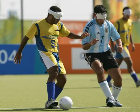 Blind soccer explained: What are the rules and why are some players allowed to see?